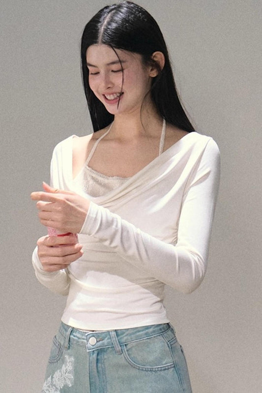 White Morning Lace Top