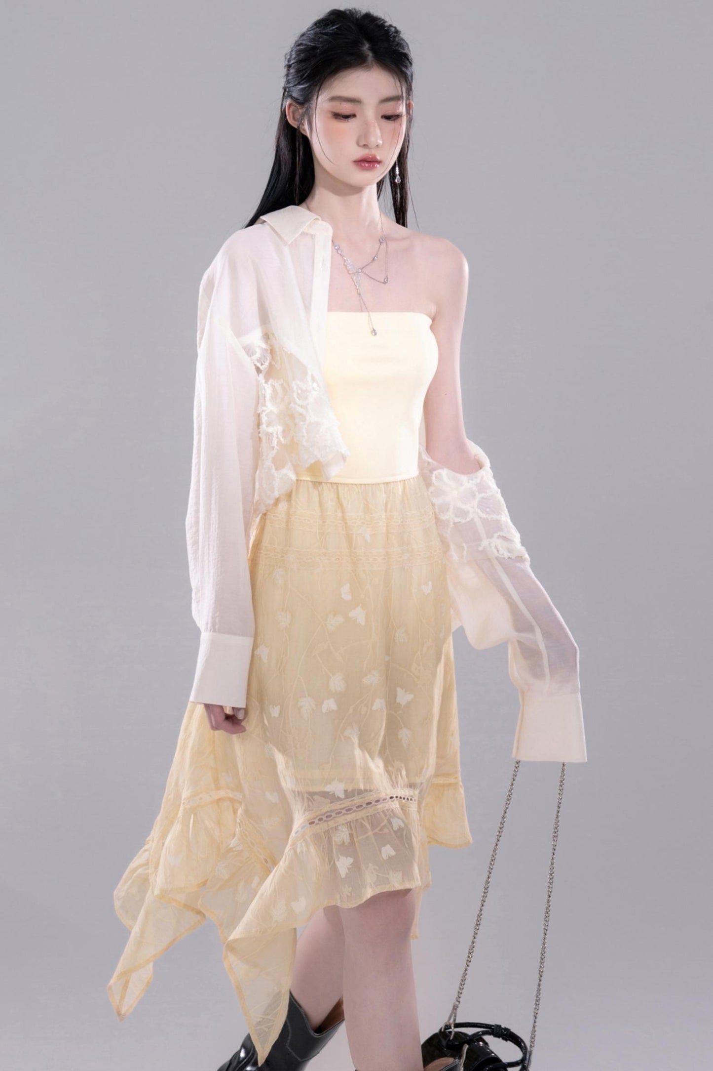 Lux Floral Knit Dress