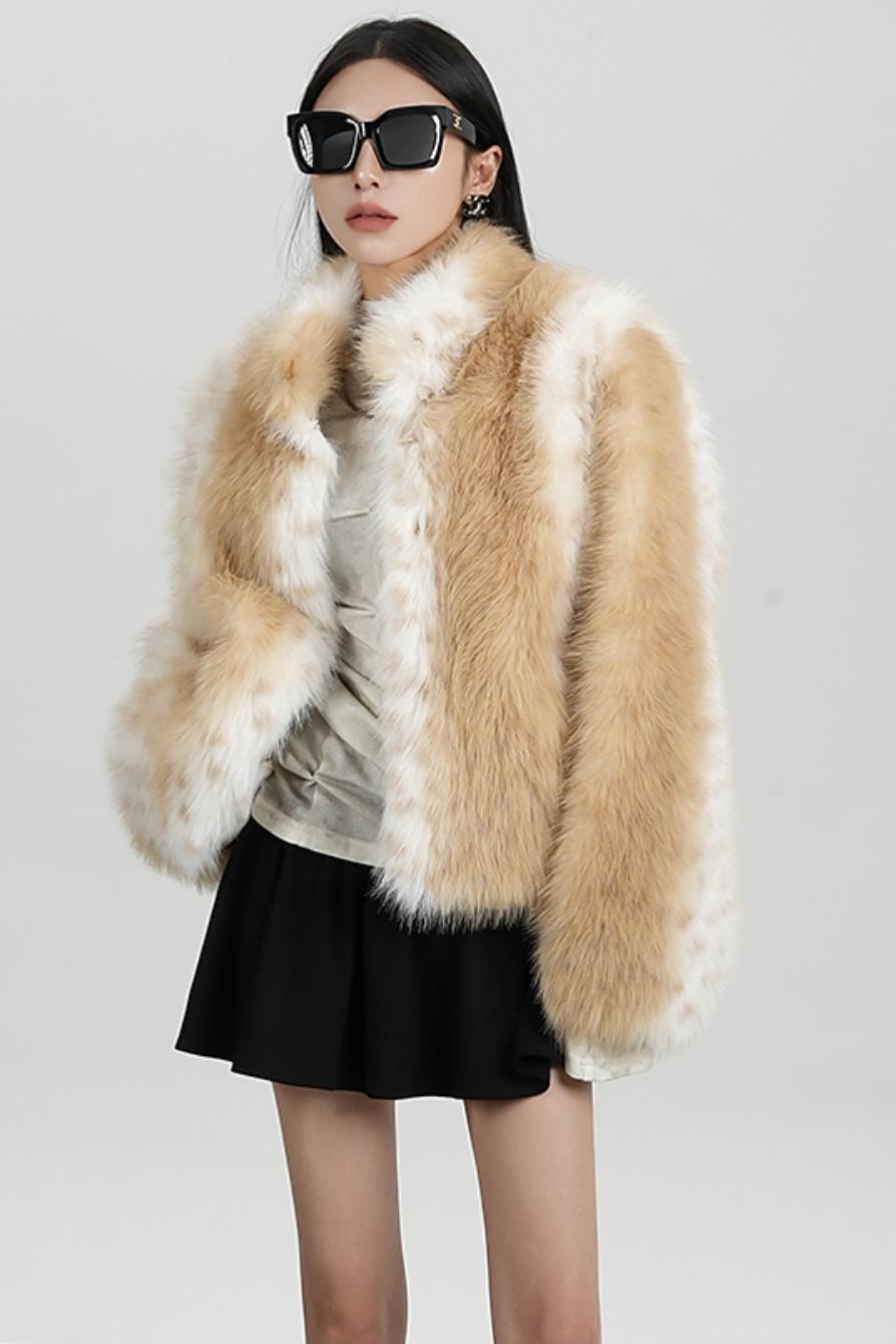 Eco-Friendly Wool Fur Jacket