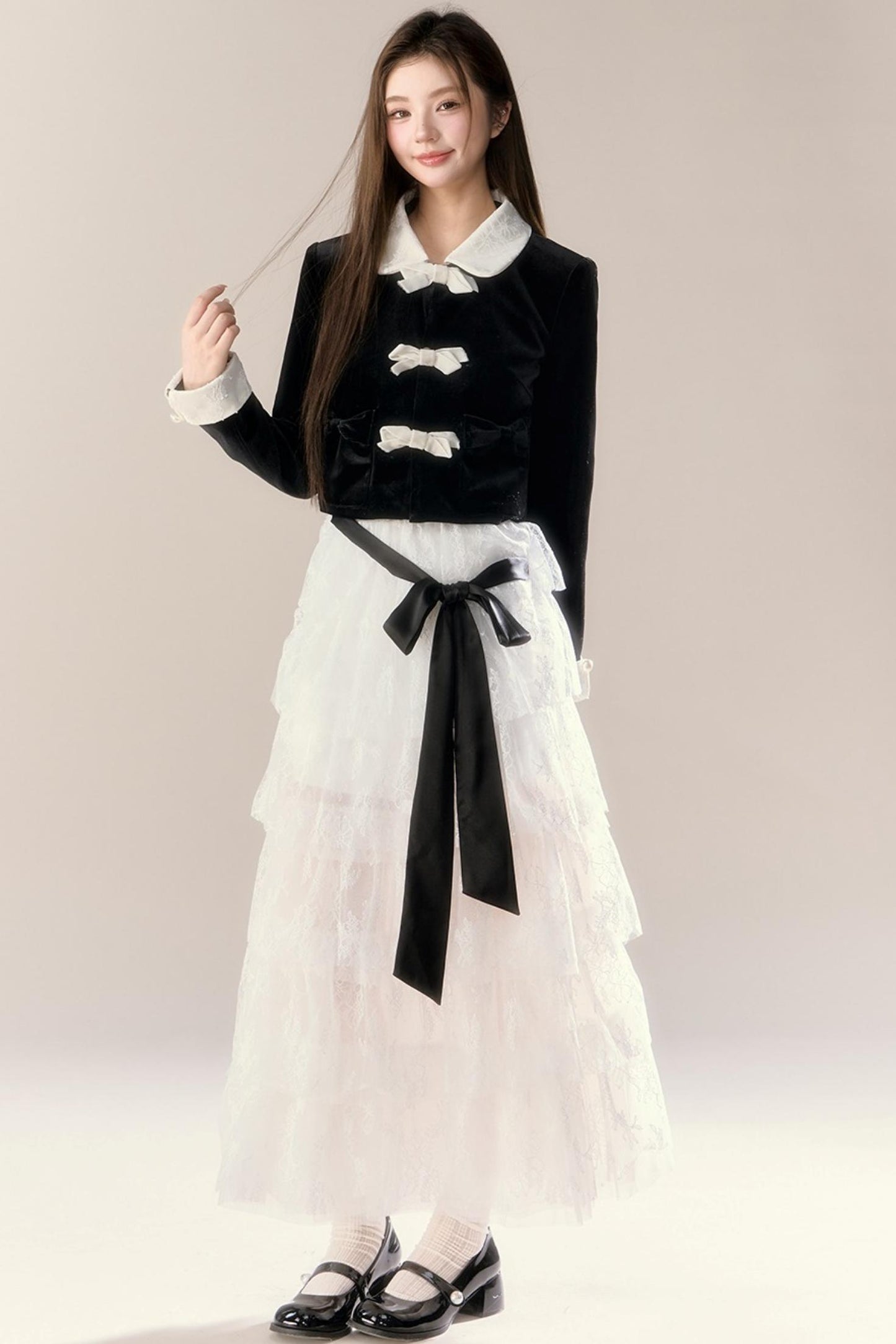 Blue Daisy Love Letter Pre-Fall Fashion Suit Set-Up