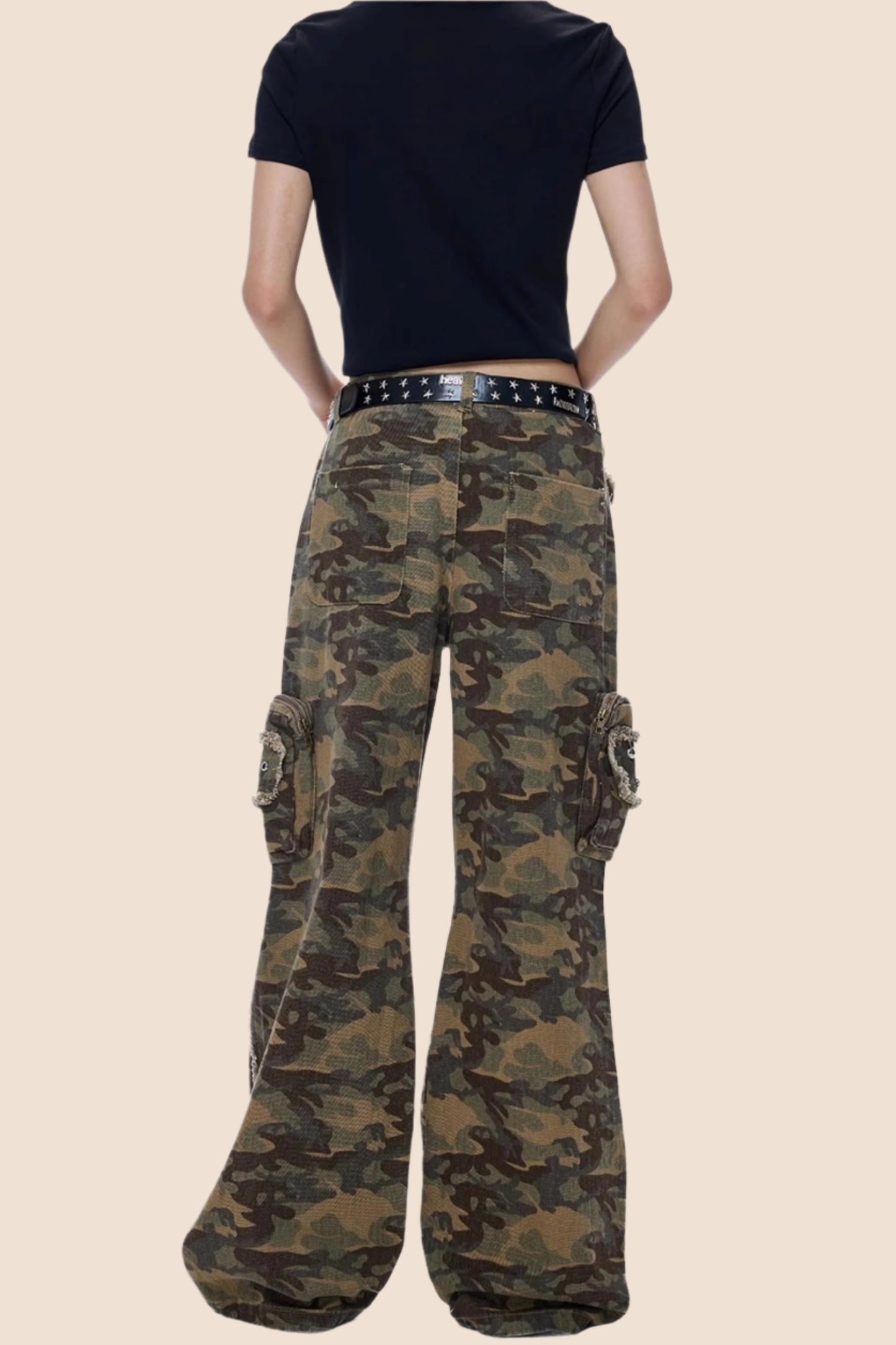 High Street Camouflage Cargo Pants
