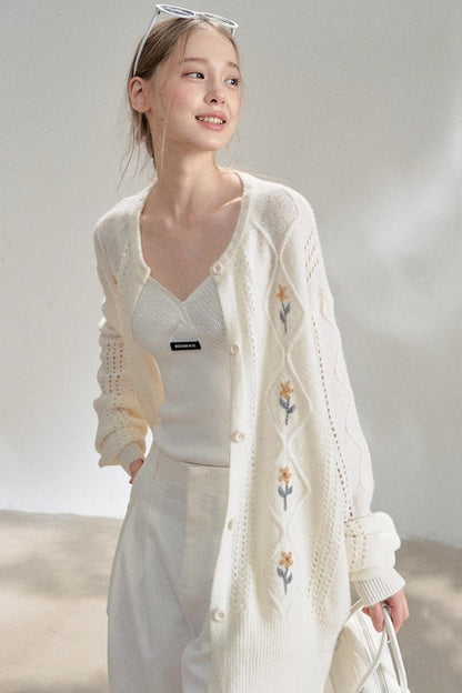 New Loose Knitted Sweater Jacket