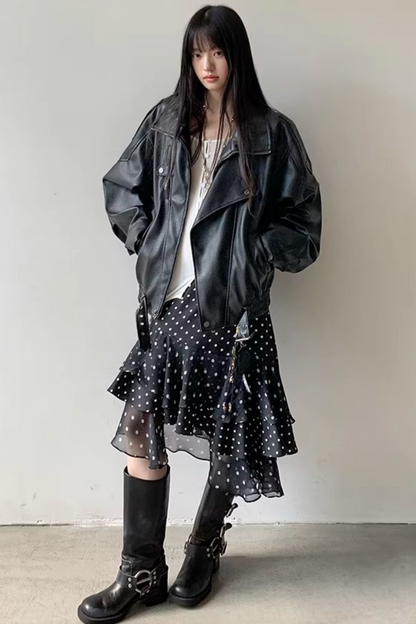 Dreamy Polka Dot Skirt