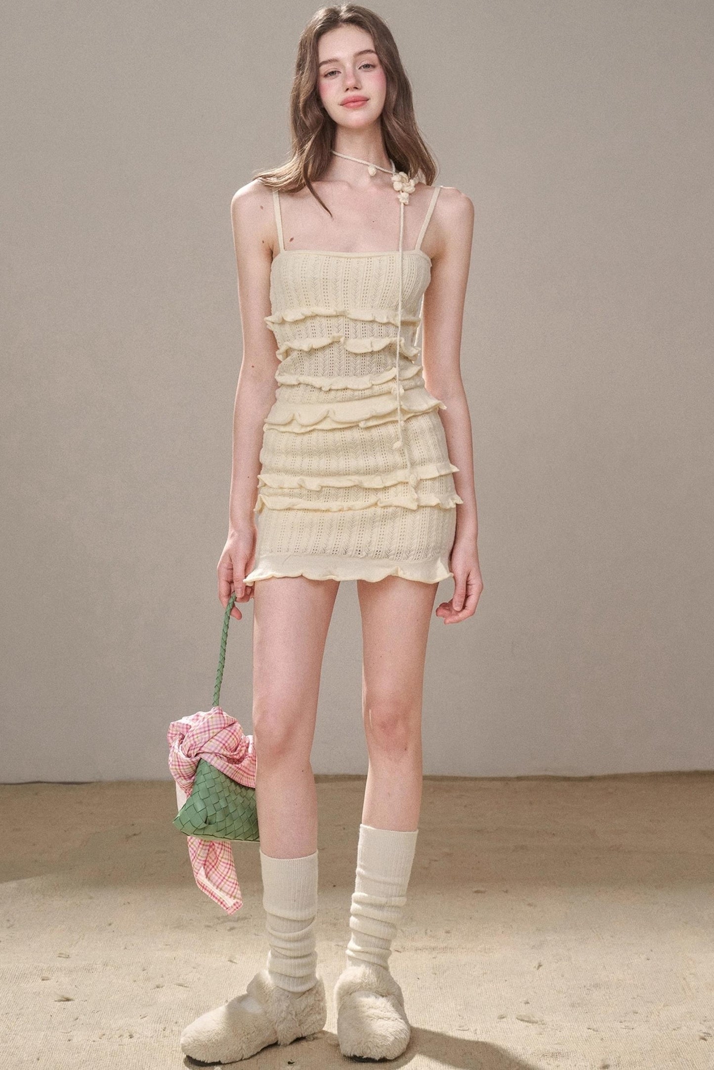 Sweet Lace Knit Set-Up