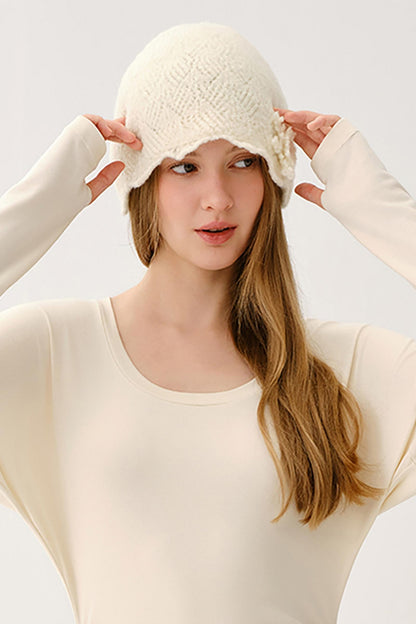 Romantic Spectrum Snowflake Wool Hat