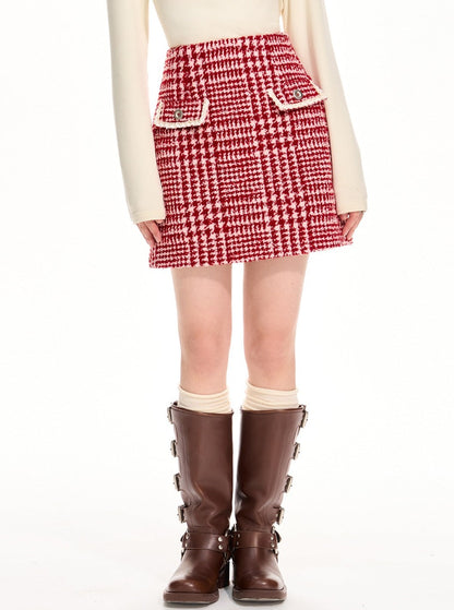 Fragrant Wool Skirt