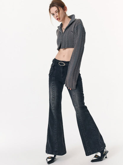 Flared Jeans Pants