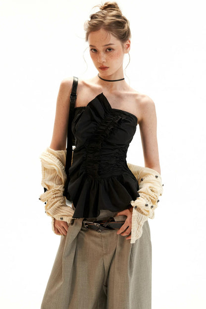 Asymmetrical Wide Hem Camisole
