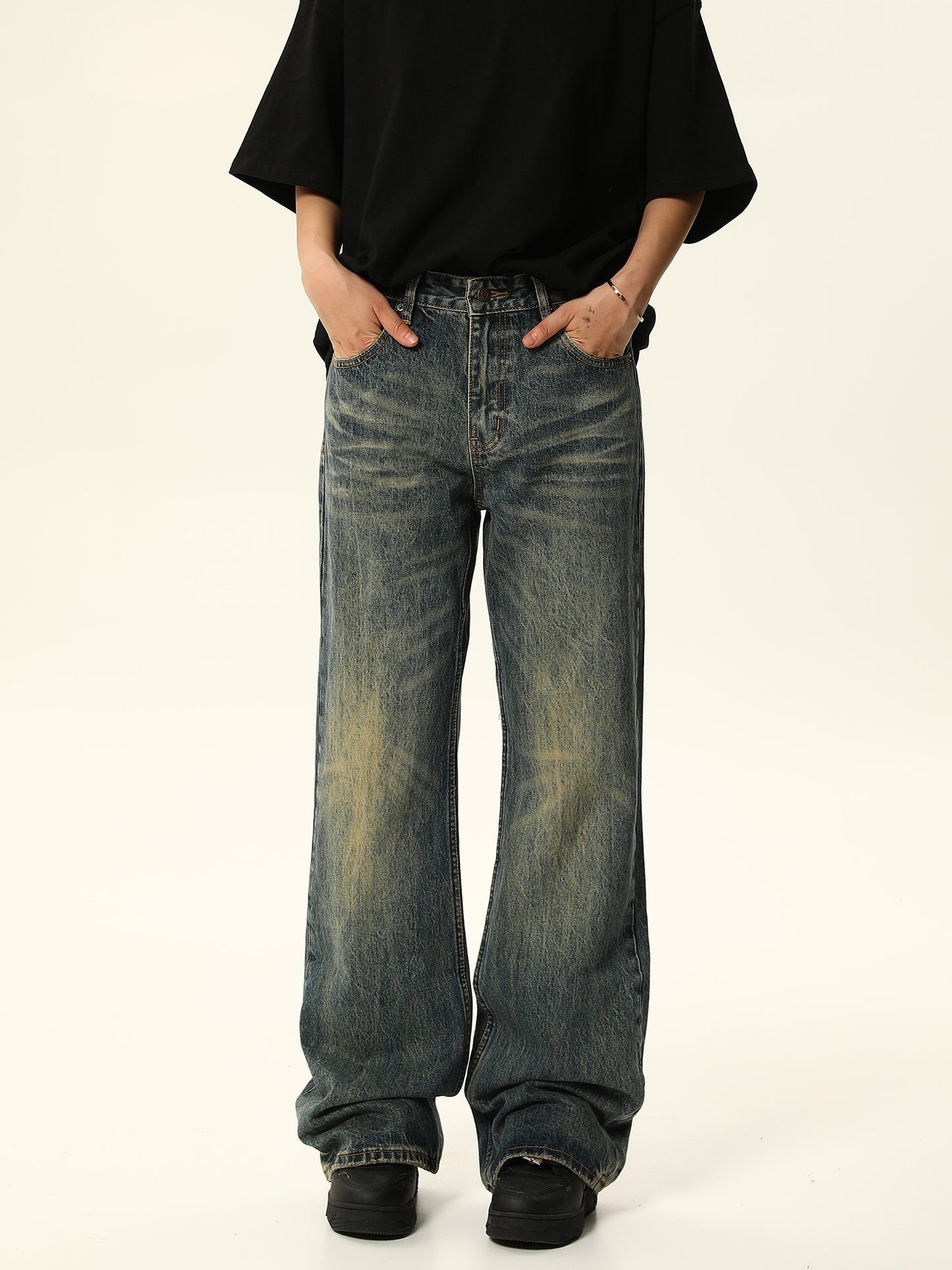 American Retro Wash Straight Pants