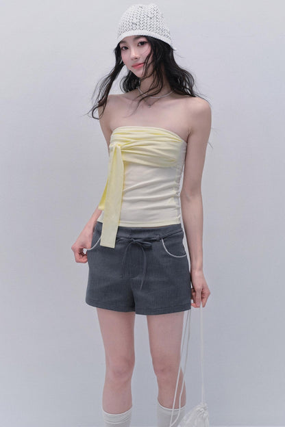 Seaside Bandeau Cropped Top