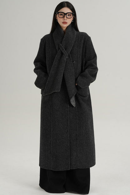 Wool Reversible Coat