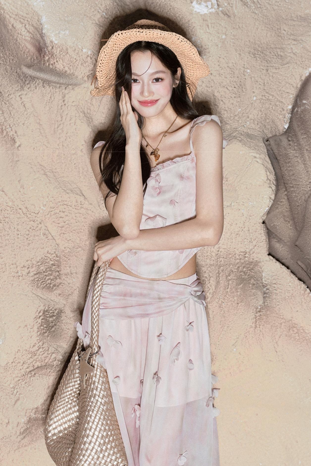 Vacation Floral Skirt Set-Up