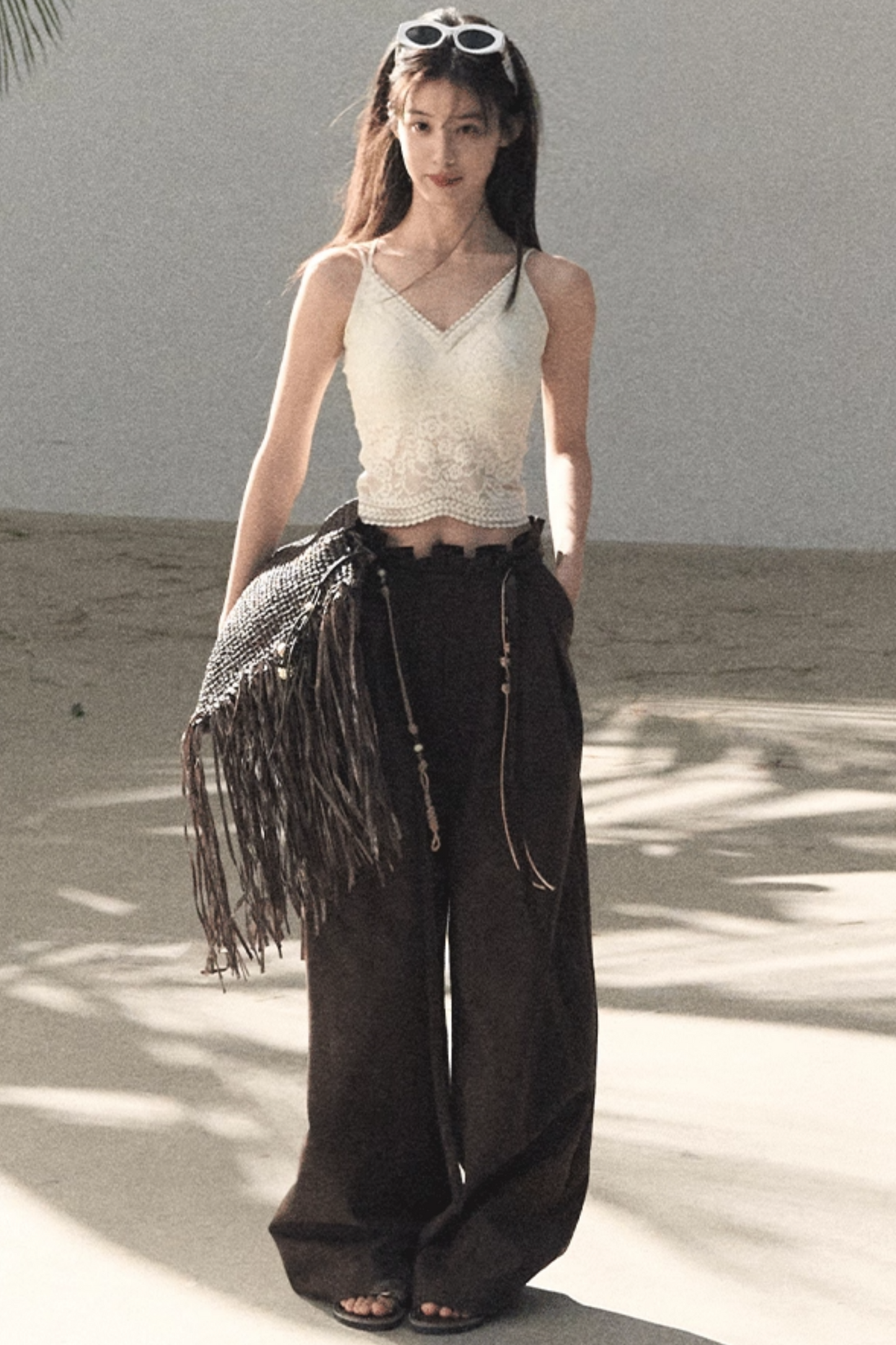 Vine Lace Camisole Vest