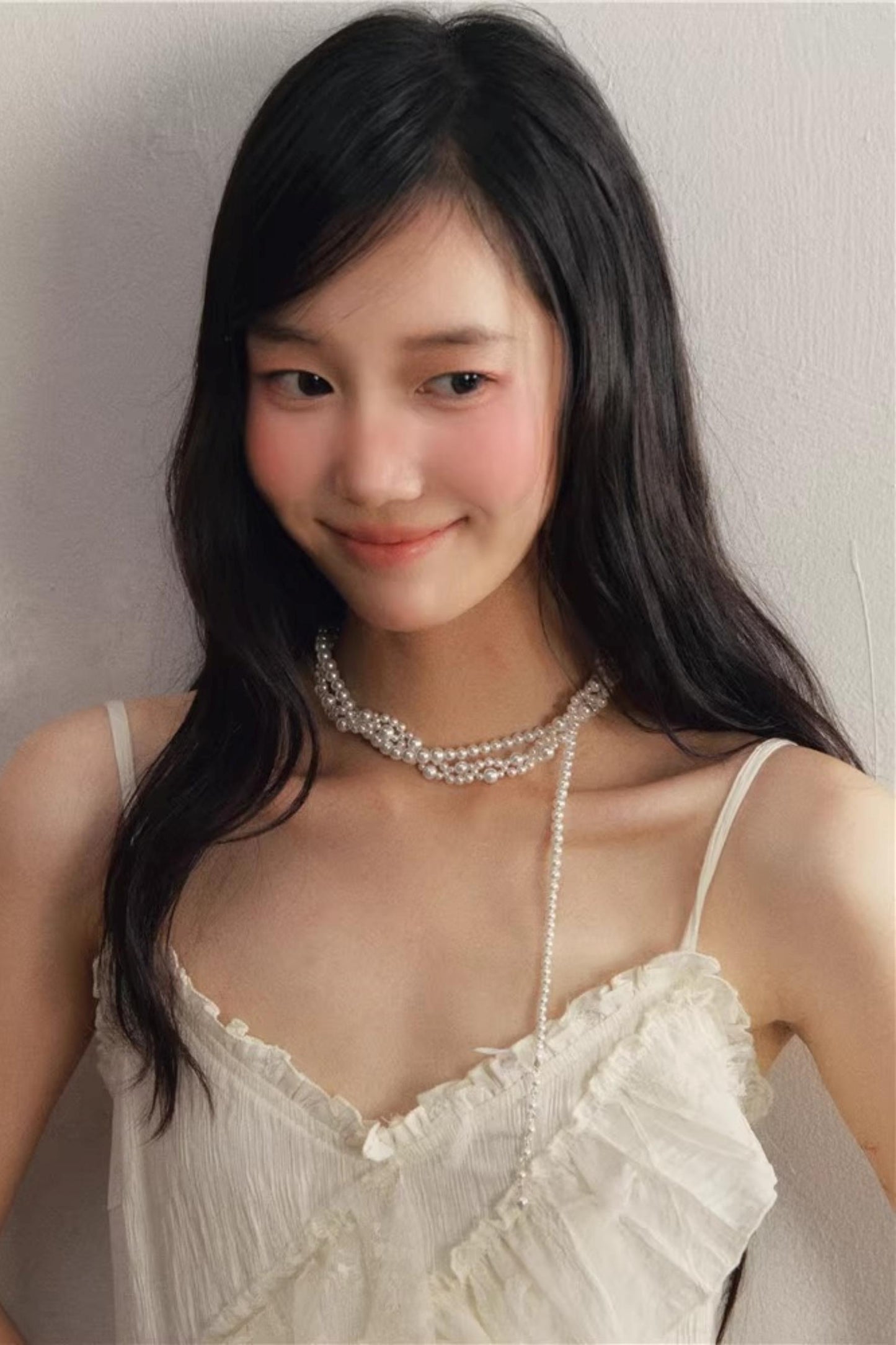 White Pearl Multi-Layer Necklace