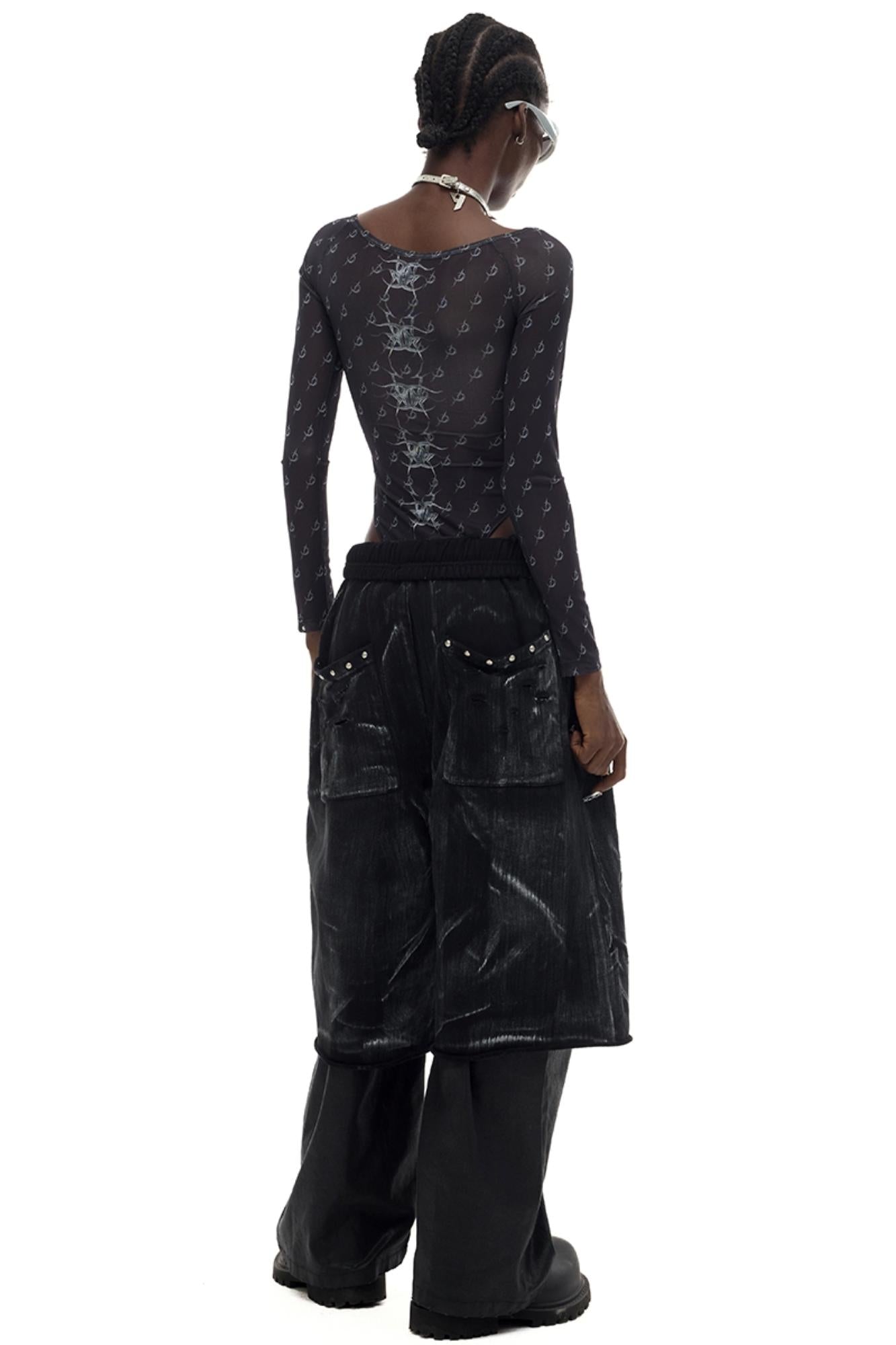 Electric Moon Loose Layered Pants