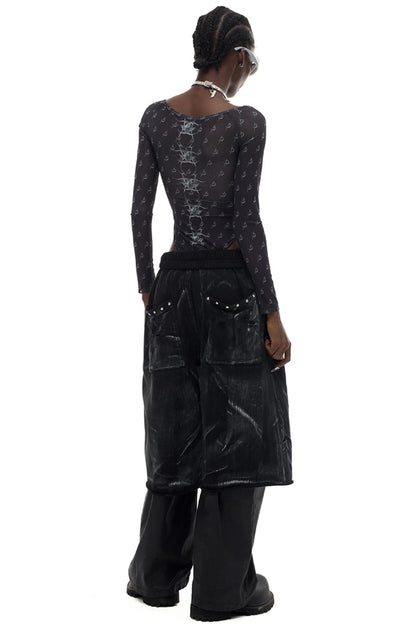 Electric Moon Loose Layered Pants