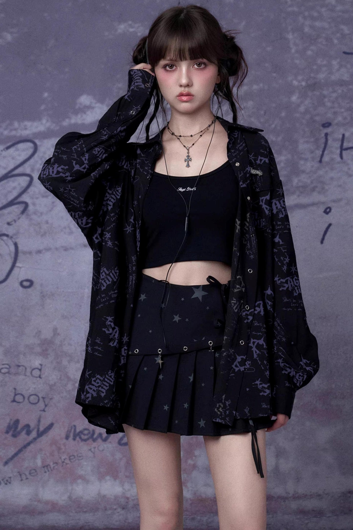 Youthful Spirit Printed Shirt