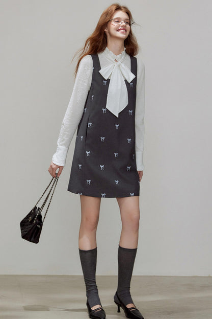 Autumn Layered A-Line Dress