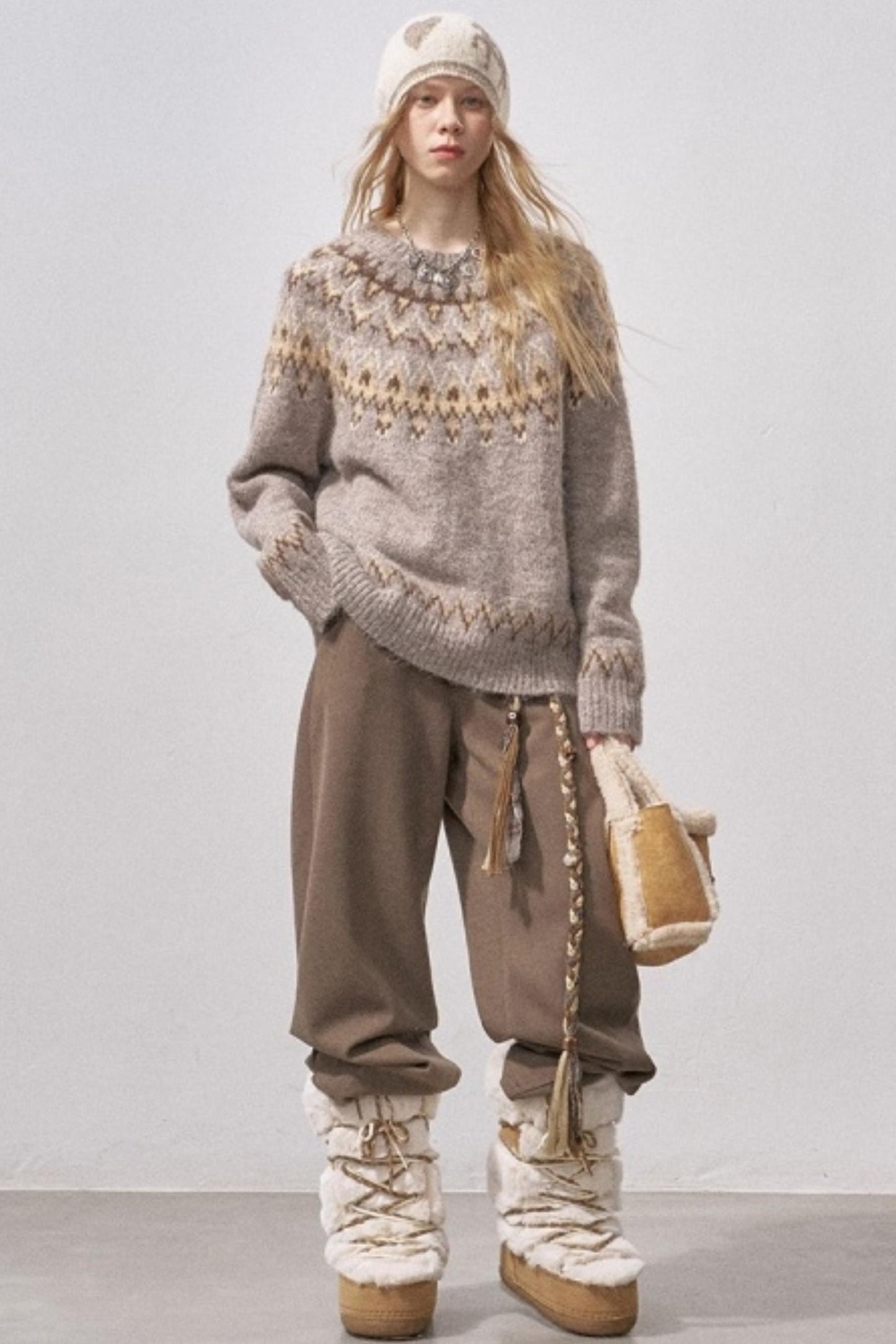 Festive Fair Isle Sweater