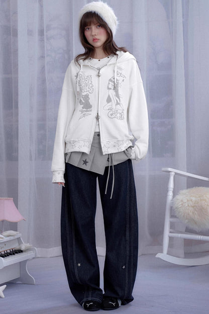 Angel Wings Hooded Sweatshirt