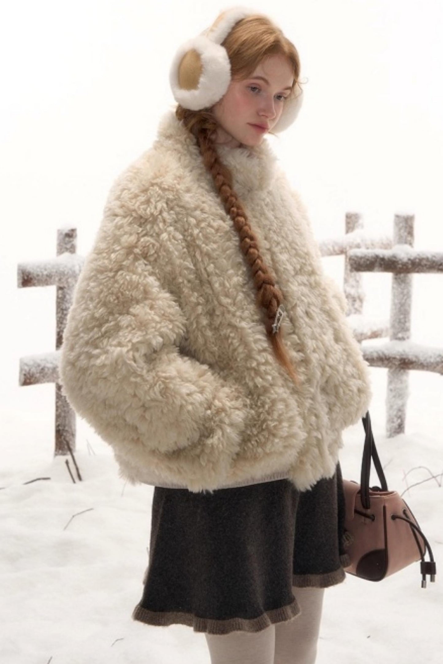 Reversible Lamb Wool Coat