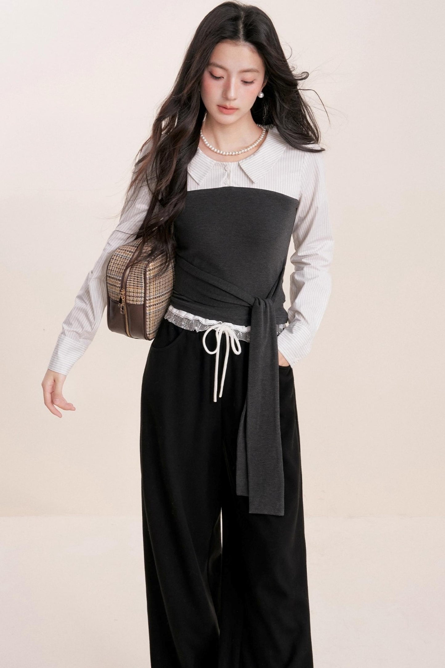 Romantic Lace Wide-Leg Pants