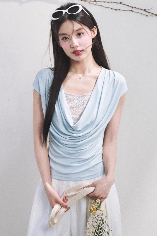 Lace Anti-Exposure Blouse