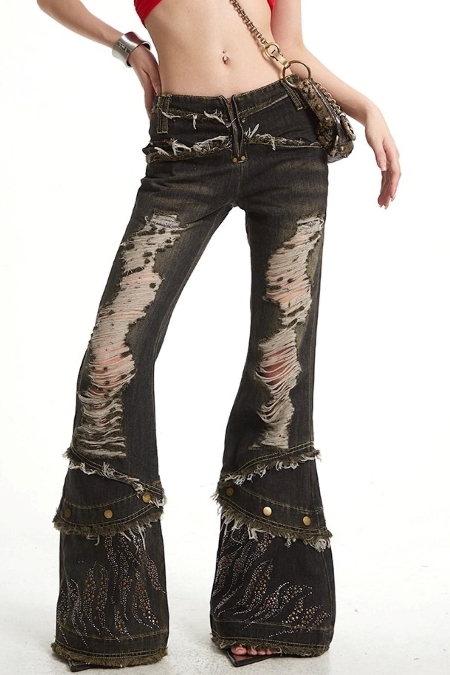 Vintage Denim Trousers