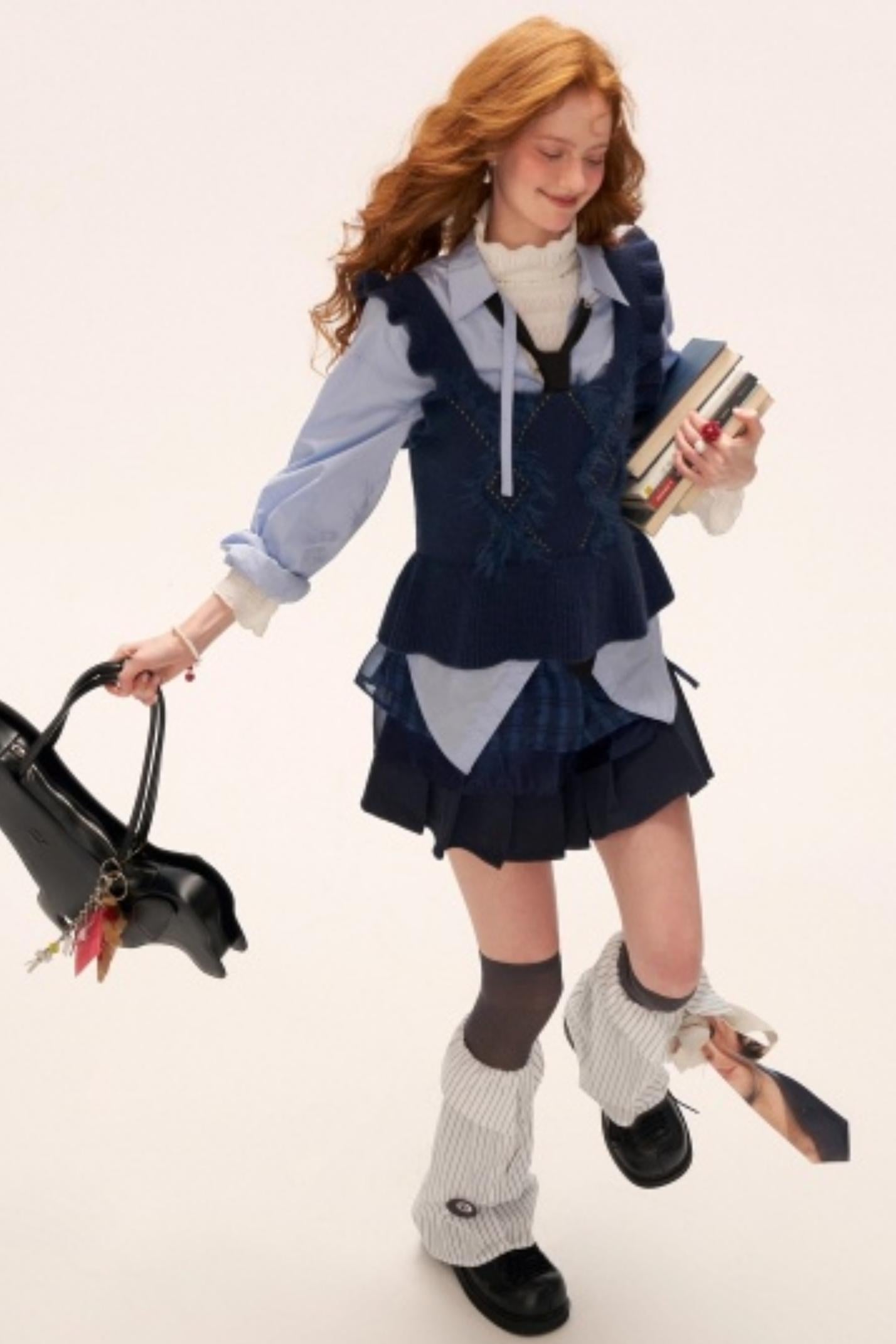 Lazy Lace Knitwear Sweater