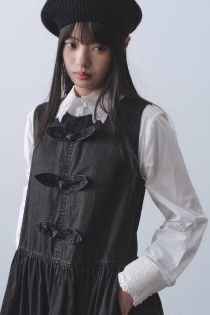 White Lace Embroidery Blouse