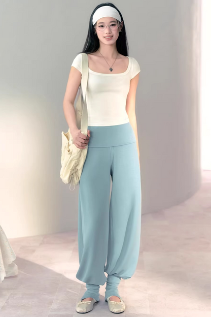 Versatile Slim-Fit Lycra Top