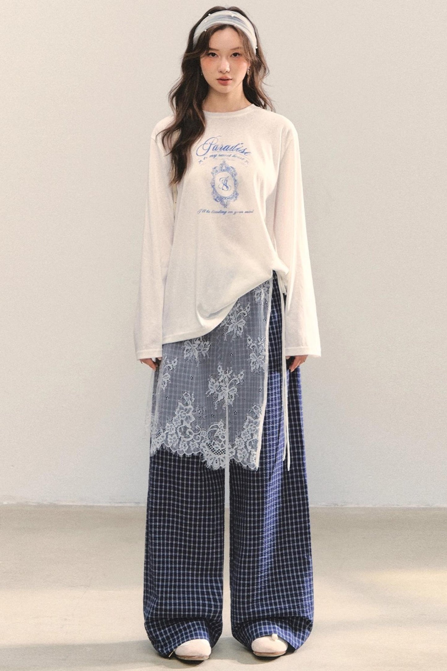 Wide-Leg Trousers Set-Up