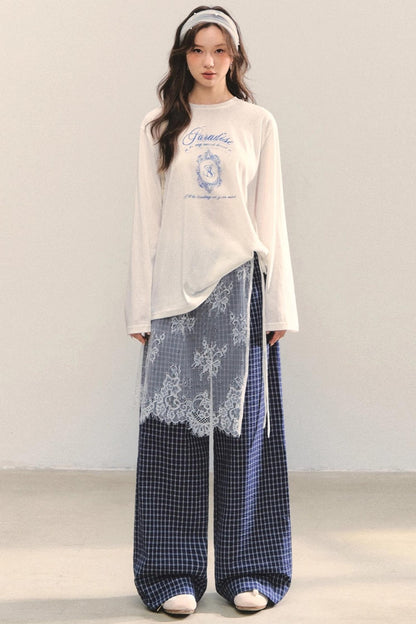 Wide-Leg Trousers Set-Up