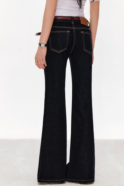 Retro Cow Slim Flare Jeans