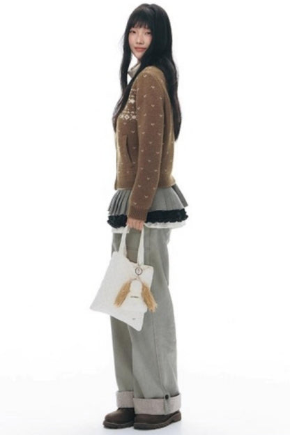 Vintage Fair Isle Cardigan