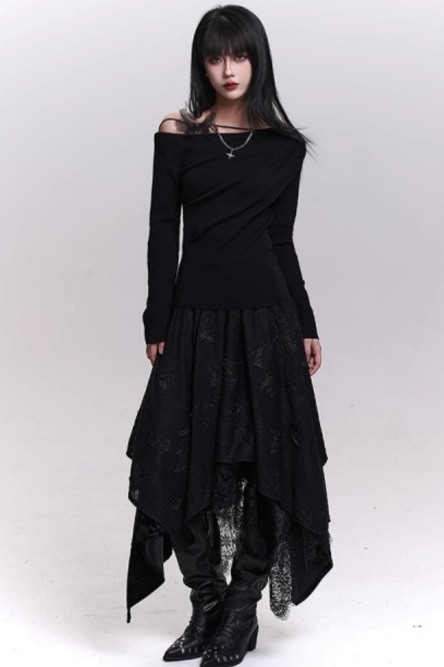 Irregular Butterfly Skirt