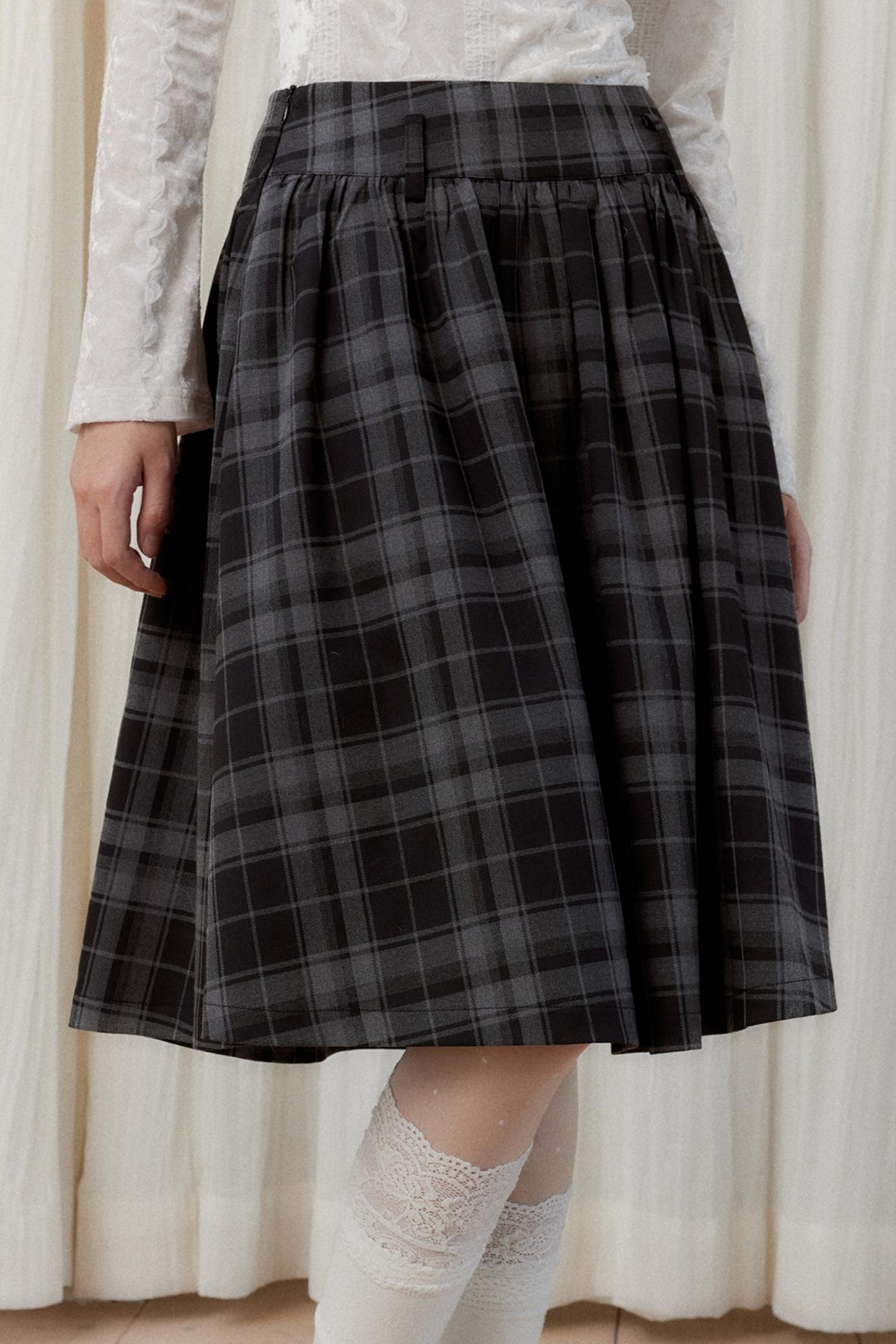 Korean College Style Skirt