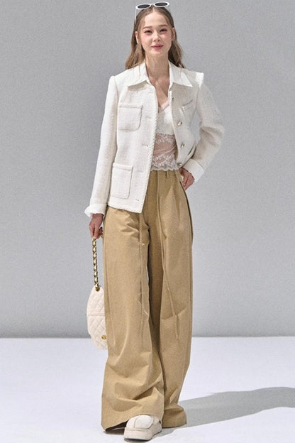 Straight Loose Casual Trousers