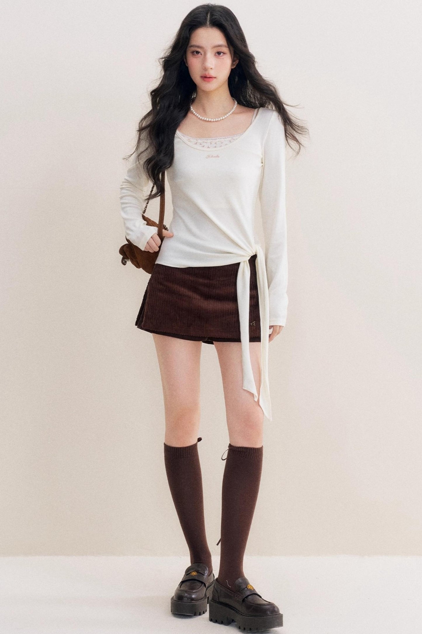 Lazy Lace Long Sleeve Base Layer Top Set