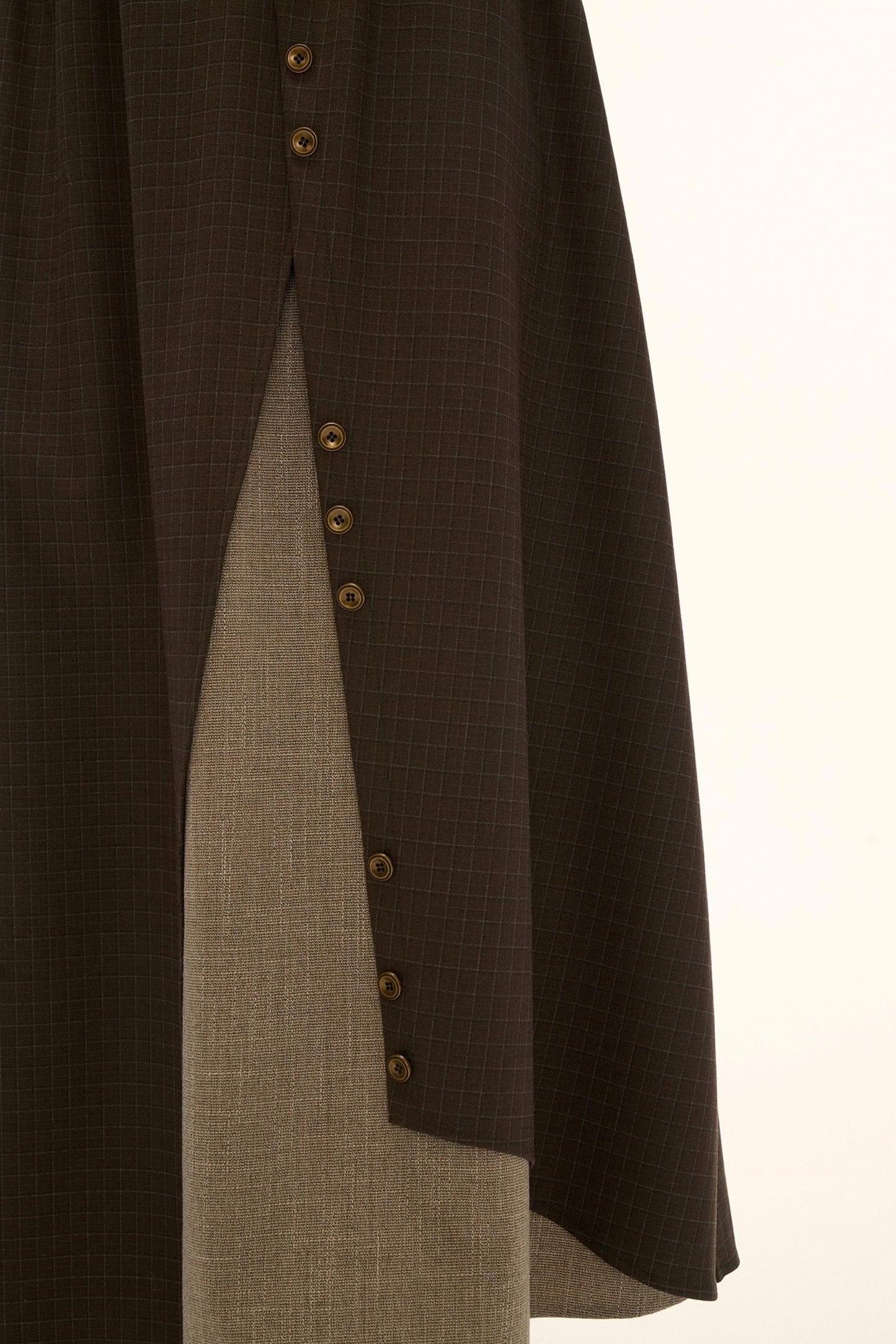 Retro Layered Slimming Dress