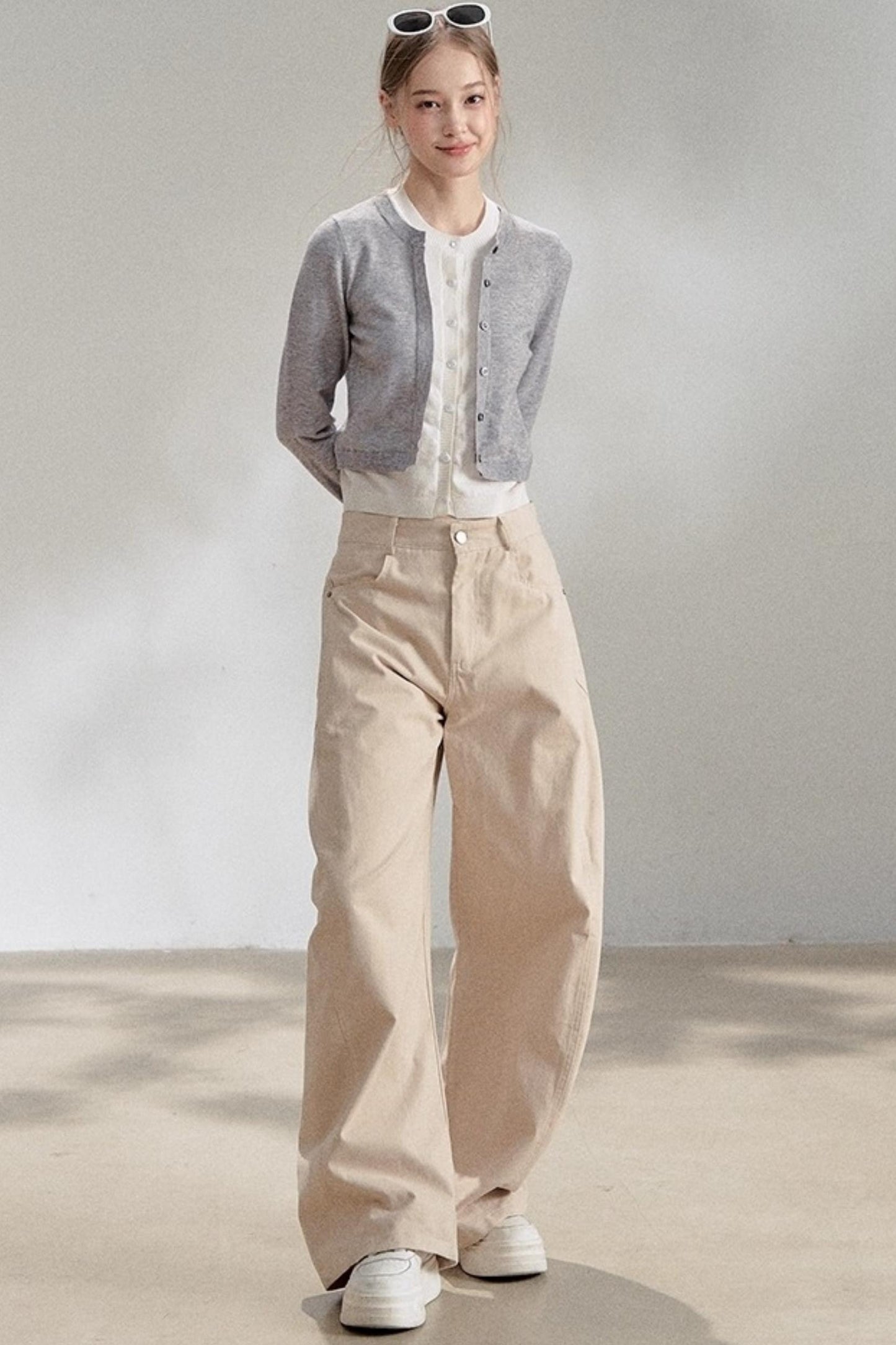 Yellow Knitted Cardigan