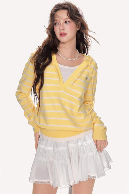 Striped Pullover Sweater