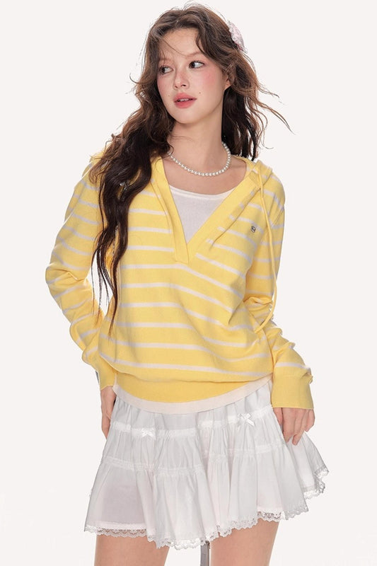 Striped Pullover Sweater