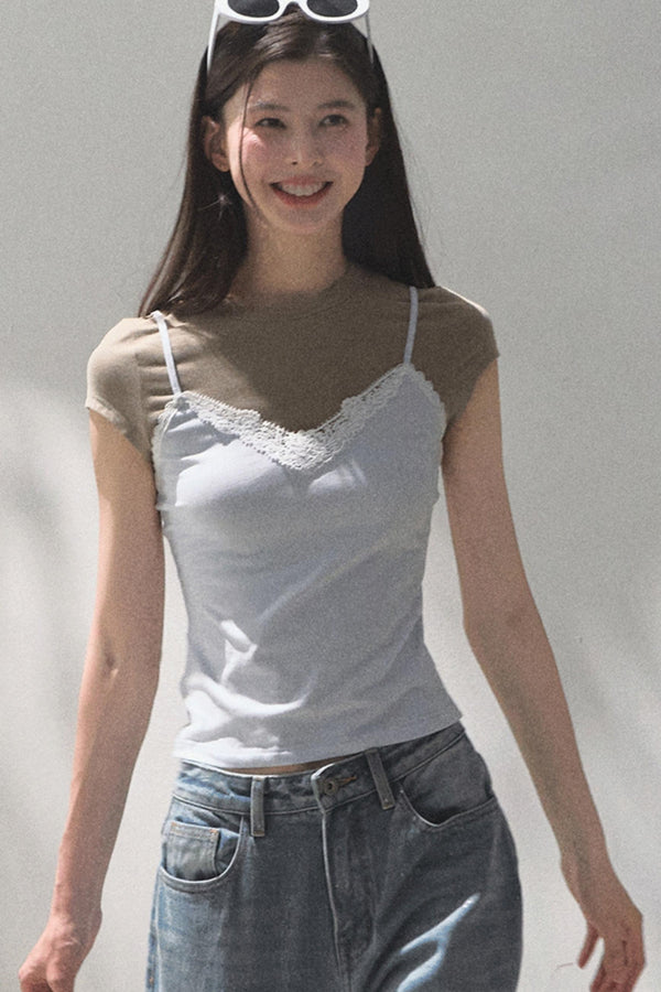 Chic Layered T-Shirt