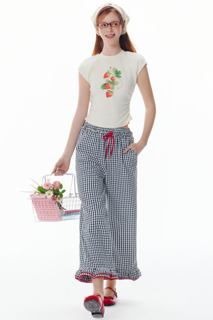 Strawberry Love Sleeveless Tee