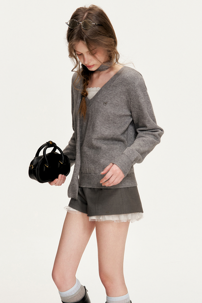 Romantic Encounter Tencel Sweater Set