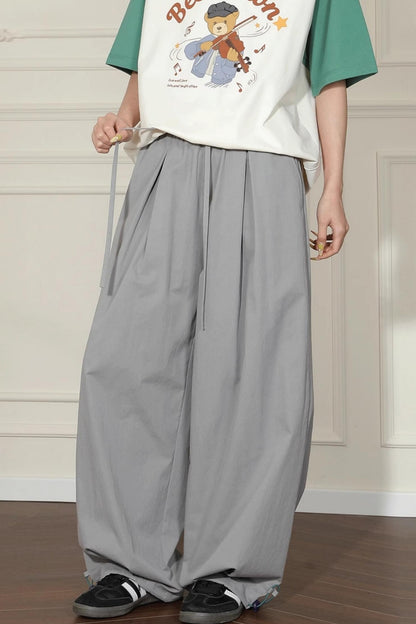 Summer Breeze Wide-Leg Sweat Pants