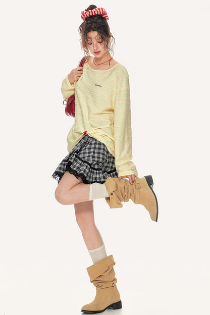 Striped Long Sleeve T-Shirt