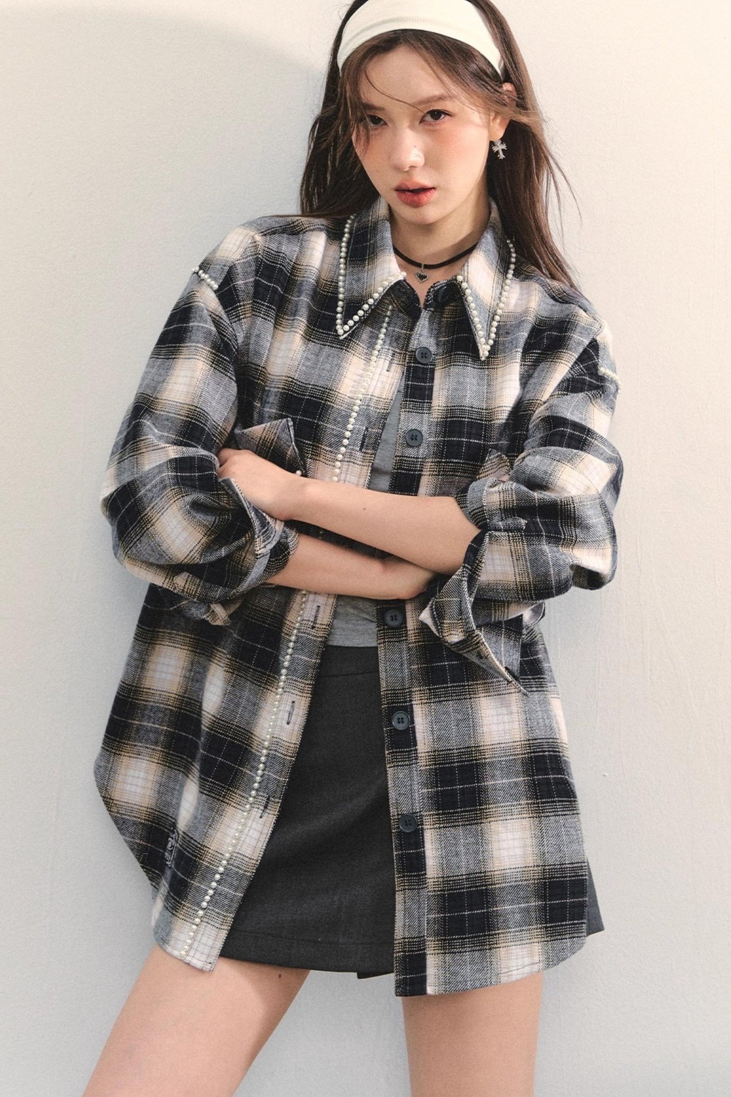 Pearl Plaid Shirt
