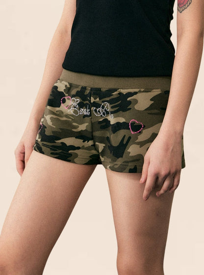 American Pearl Camouflage Shorts Pants
